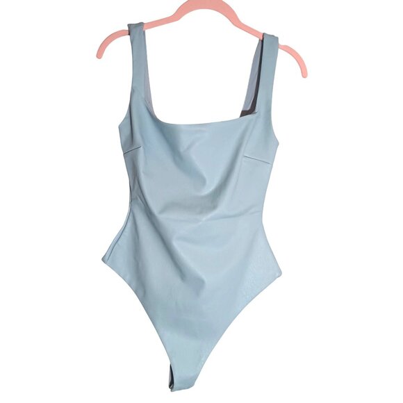 Naked Wardrobe Light Blue Bodysuit - Picture 2 of 14